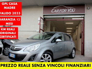 OPEL CORSA 1.2 LPG 85 CV ELECTIVE GPL CASA MADRE